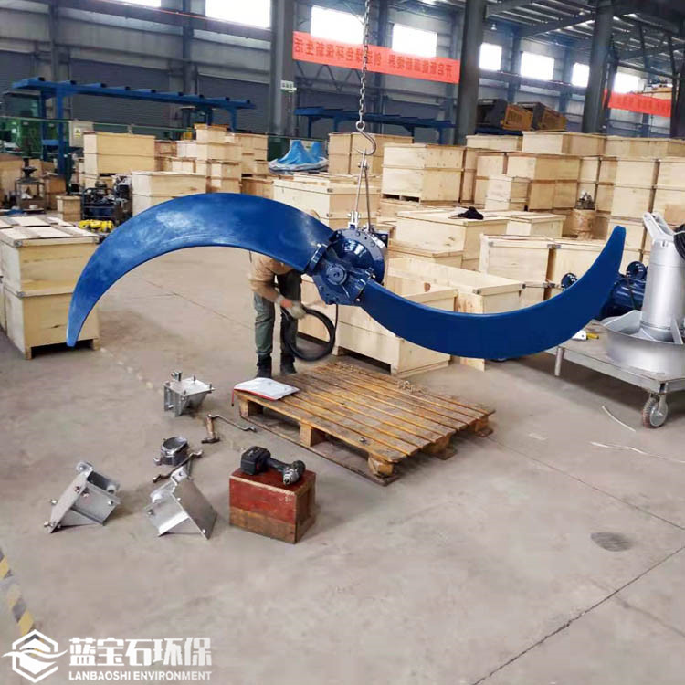 前缺氧区潜水推进器LFP4/4-1800-63低速潜水推流机 水下搅拌工厂