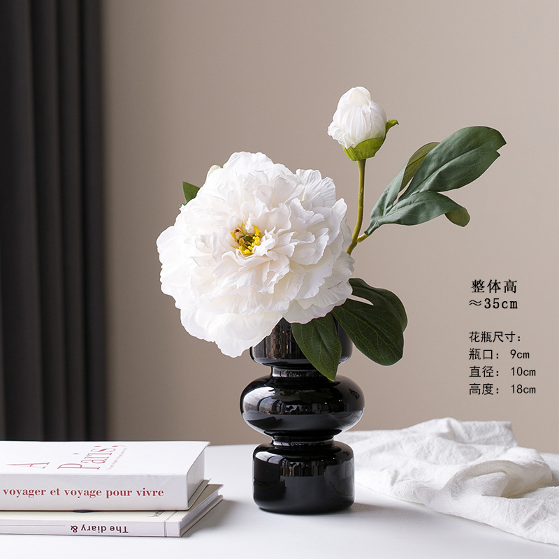 Guifei Jiao 가장자리 모란 화이트 1
