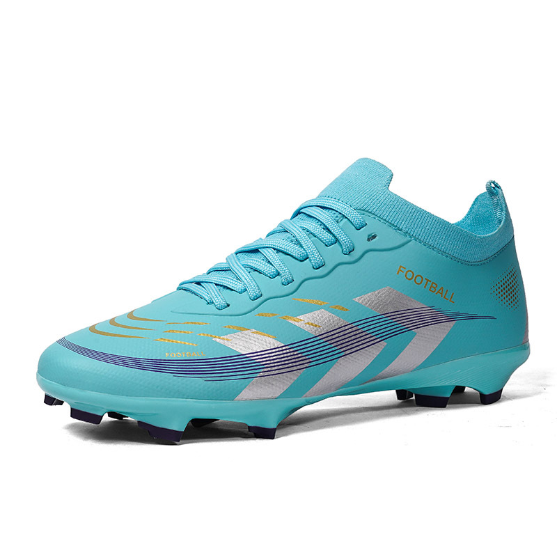 2025 zapatos de fútbol juveniles transfronterizos nuevos zapatos de entrenamiento de césped anti-deslizante anti-deslizante para hombres y mujeres