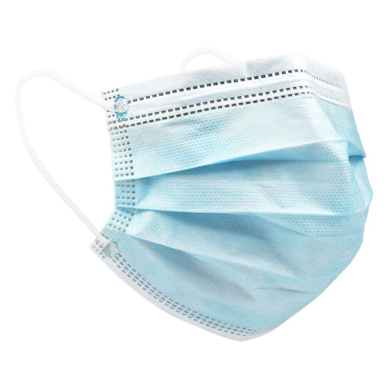 Одноразовая трехслойная маска 95 выдувания из расплава для взрослых белый пыленепроницаемый Независимая коробка оптовая доставка