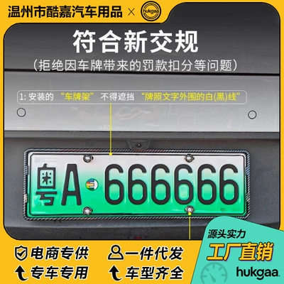 License Plate Frame Decoration — License plate holder/license plate holder