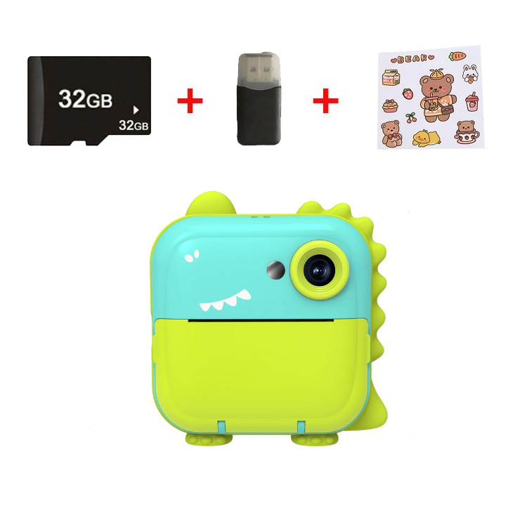 Cámara instantánea Q5 de juguete con diseño de dinosaurio y unicornio, producto nuevo de Amazon transfronterizo, linda cámara de fotos para niños.