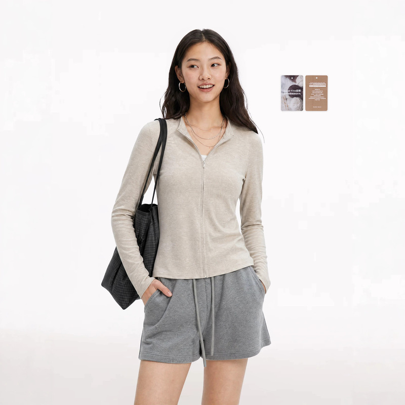 teeshe women's tencel wool stretch t-shirt 2026 autumn new tight-fitting long-sleeve running sports t-shirt top teeshe women's tencel wool stretch t-shirt 2026 autumn new tight-fitting long-sleeve running sports t-shirt top