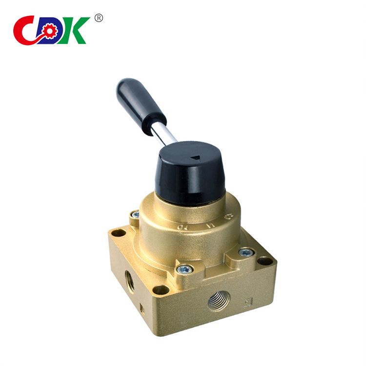 三位四通手转阀HV-02换向阀HV-03手动阀HV-04气动开关手板阀