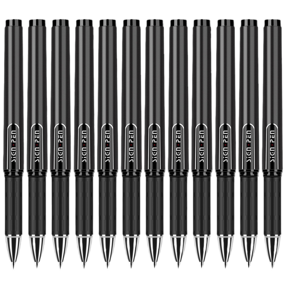 Delit S73 pluma neutra negra agravada lápiz de firma de bala lápiz neutro resistente al agua lápiz de oficina de negocios 1.0mm