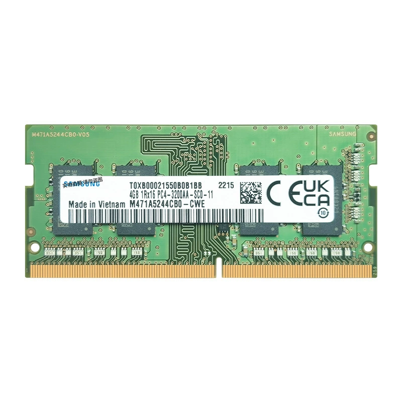 Плашка памяти Samsung Notebook DDR4 4G 3200 МГц подходит