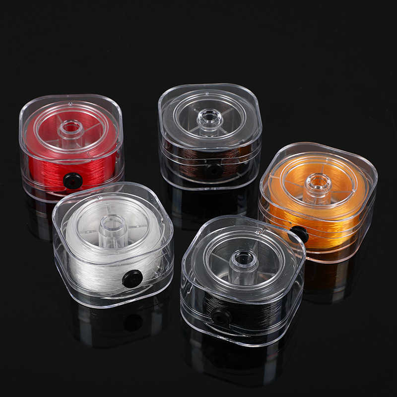 Factory direct supply TPU material color elastic line elastic strong crystal line beaded rope durable Crystal Line