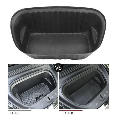 Car sound-absorbing cotton tesla model front box
