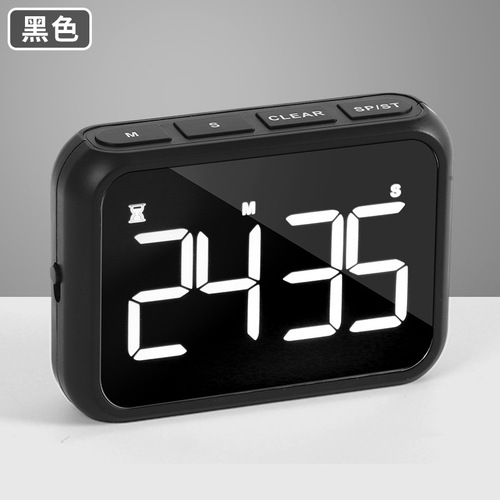 Rechargeable large screen LED LCD electronic timer reminder alarm clock kitchen baking countdown timer FY501 timer