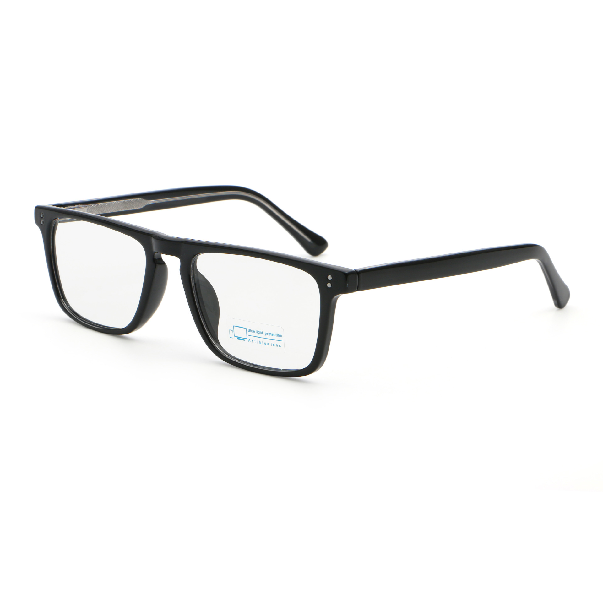 Nuevo espejo óptico cuadrado versátil coreano simple cara pequeña gafas de luz de moda gafas de alta calidad 6525 - 2