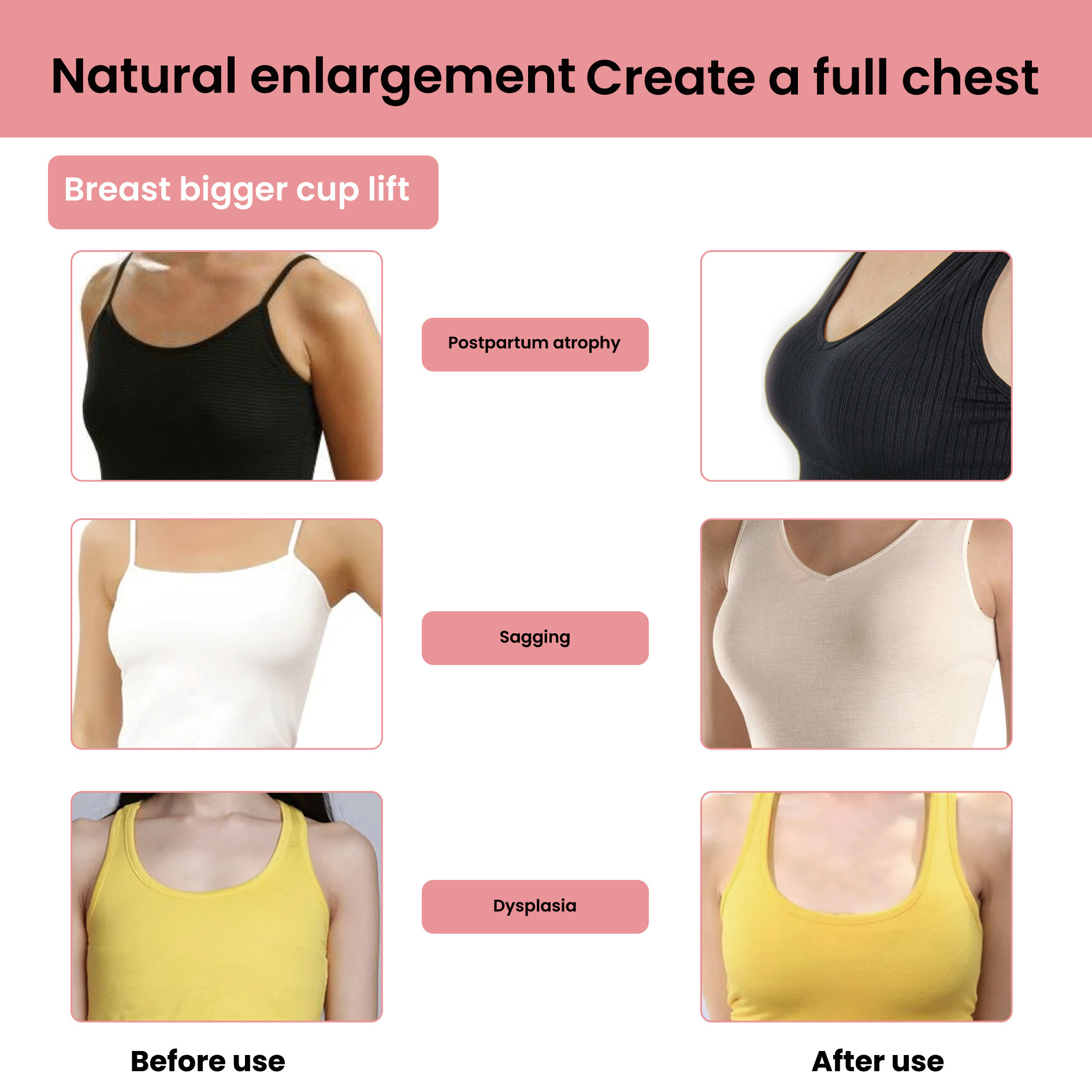 Huile Essentielle Hydratante Douce Soin Massage Seins Complets et Forts_voghion.com