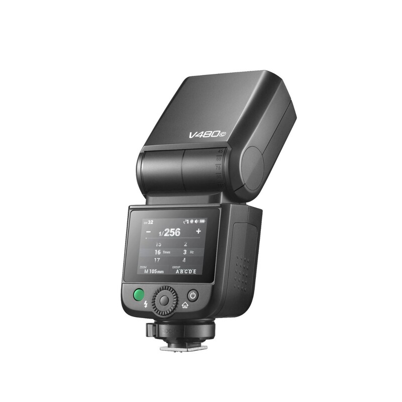 Godox V480 カメラフラッシュ T ミニコンパクトホットシューライト Canon、Nikon、Fuji、Sony に適しています|undefined