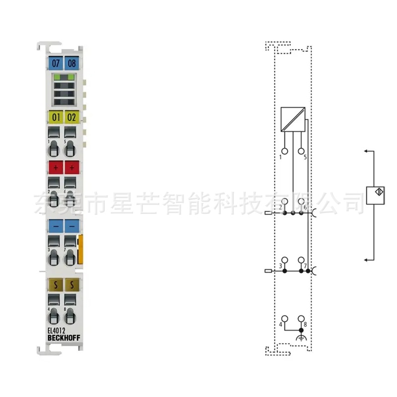 倍福EL4012模块EtherCAT端子德国BECKHOFFEL全新原装现货工业级