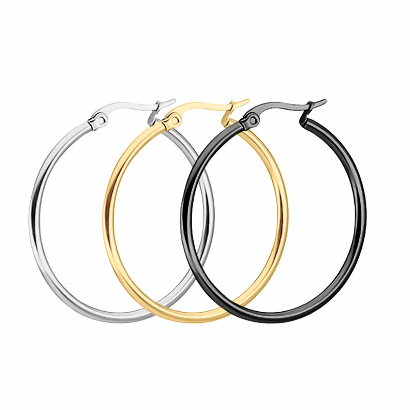 Серьги из нержавеющей стали, европейский стиль, оптовая продажа
