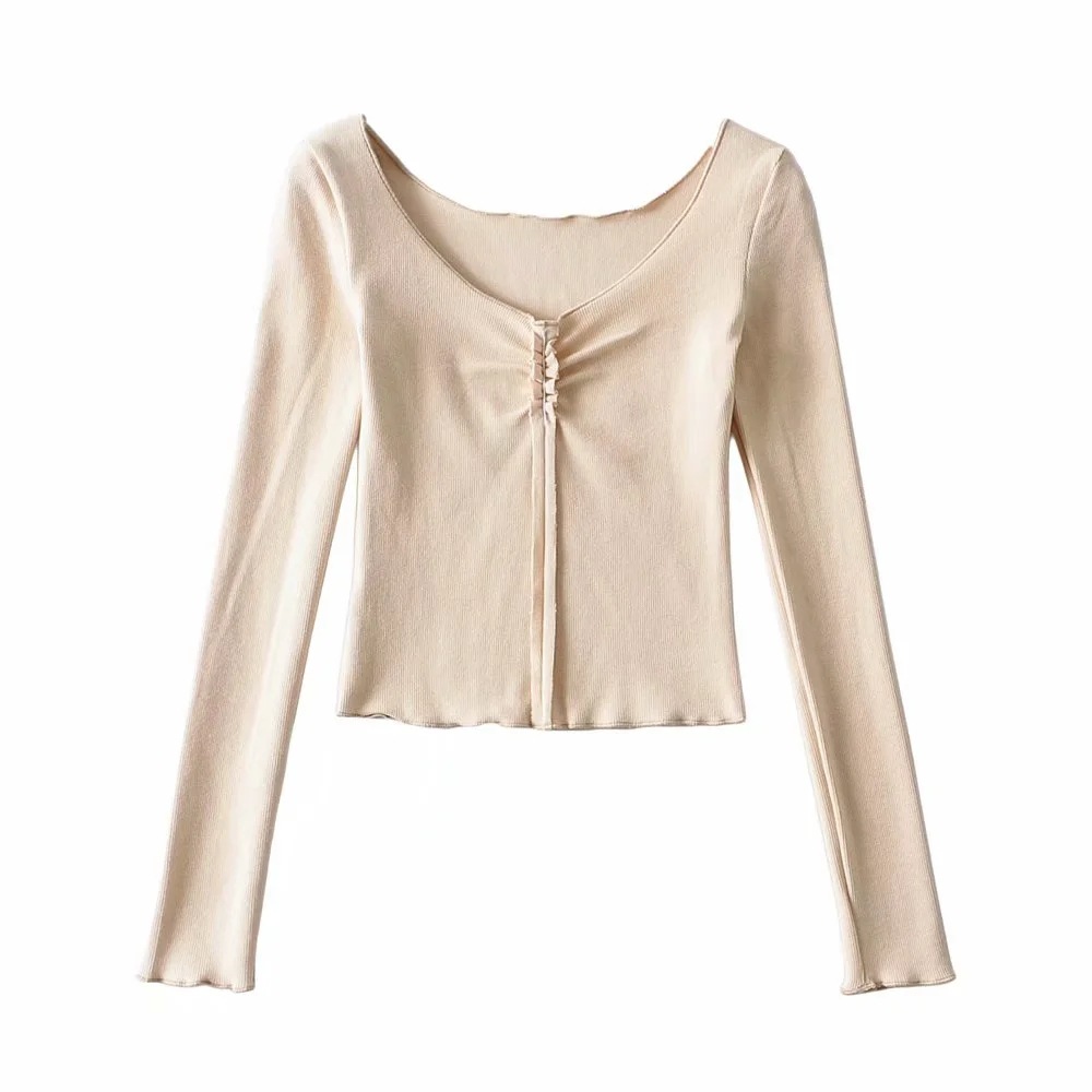 fashion fold chest top NSAC27599