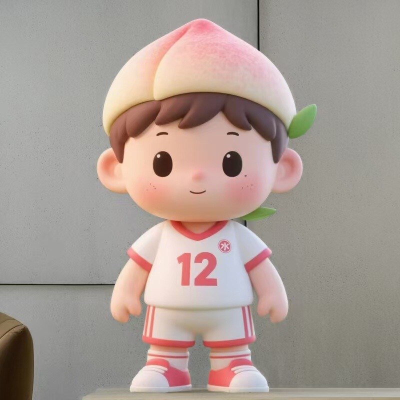 ソー・チャオリーグの同じオリジナル太湖三愚樹脂フィギュアコレクションギフトボックスデザイン限定版コレクション装飾品|undefined