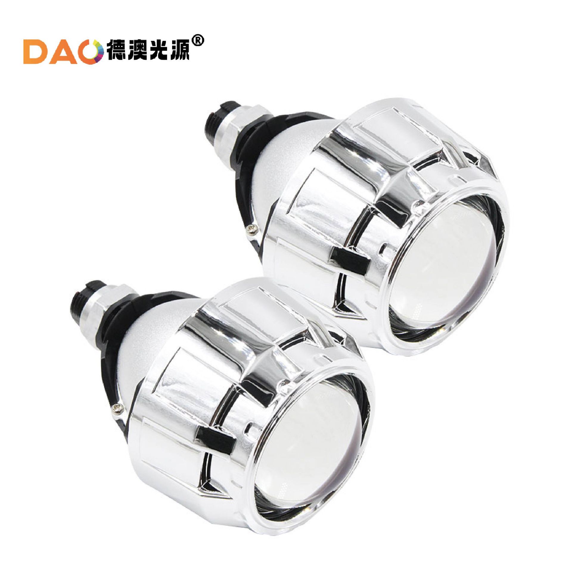 2.5 Pulgada delantero LED del automóvil I4S lente de modificación general de lejos y cerca super brillante lejos integrado lente de doble luz luz
