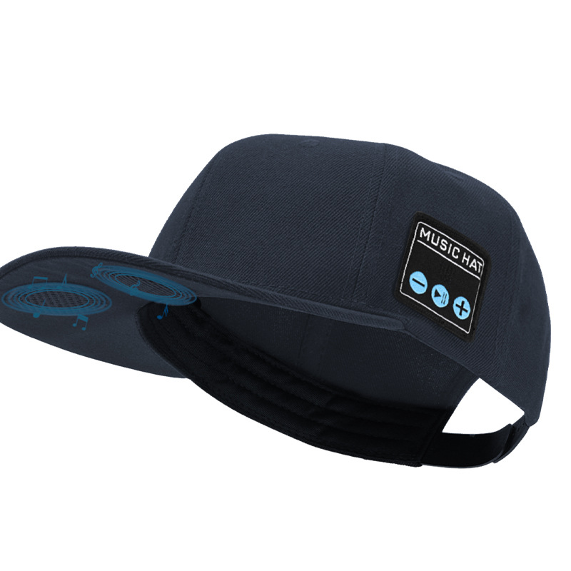 Sınır ötesi akıllı Bluetooth kulaklık sesli sivri uçlu şapka açık hava sporları hip-hop sokak dansı güneş beyzbol şapkası fabrika üretimi - 8