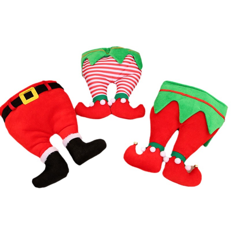 Nuevo sombrero creativo de Navidad sombrero de payaso elfo decoraciones de Navidad regalo de Navidad sombrero de hombre viejo