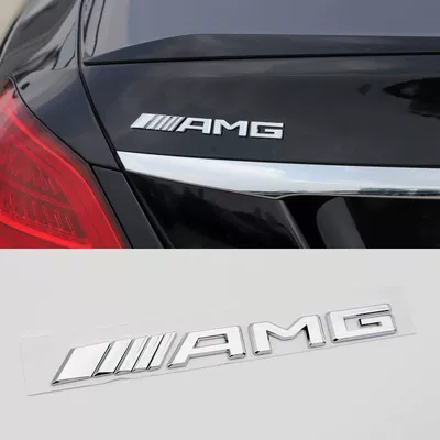 Car logo C43, C63S, E53, E63S, rear