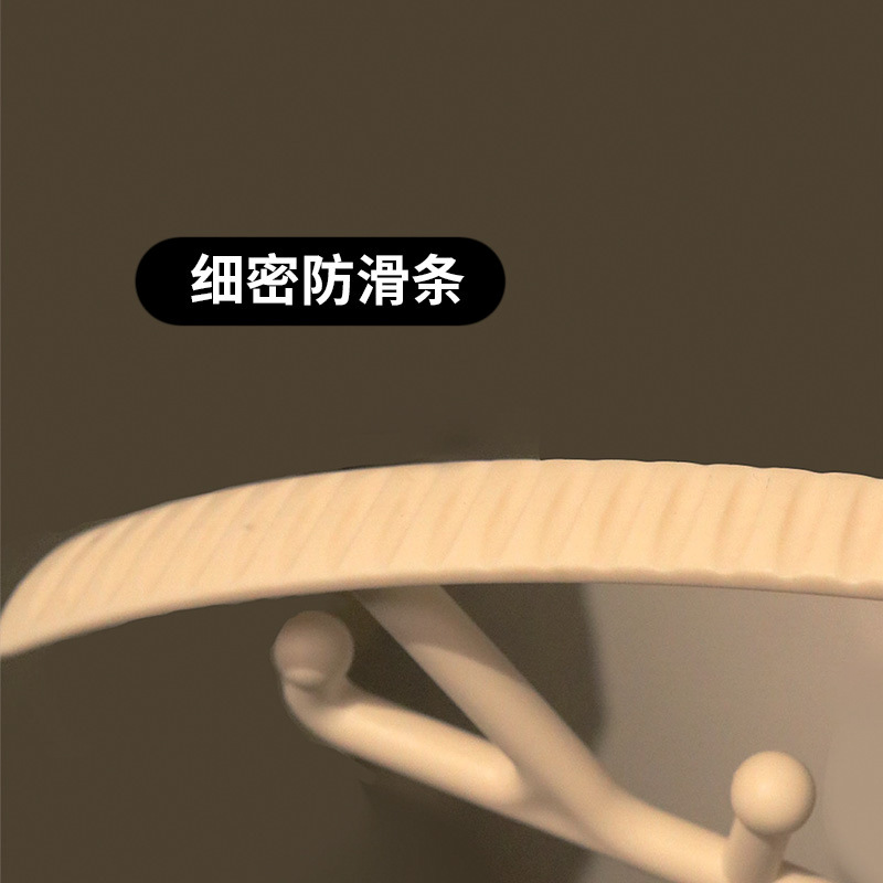 肩に傷をつけない衣類ハンガー、家庭用プラスチック製滑り止め衣類ハンガー、衣類乾燥用ハンガー、跡が残らない滑り止めフック|undefined