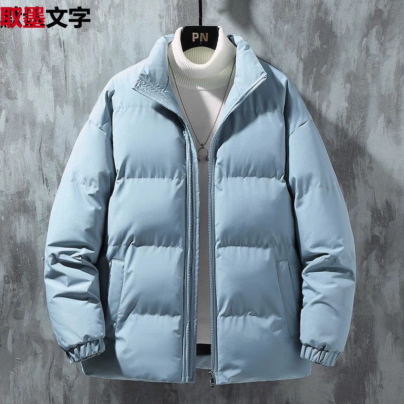 Demi-season trend short warm down jacket, increased thickness