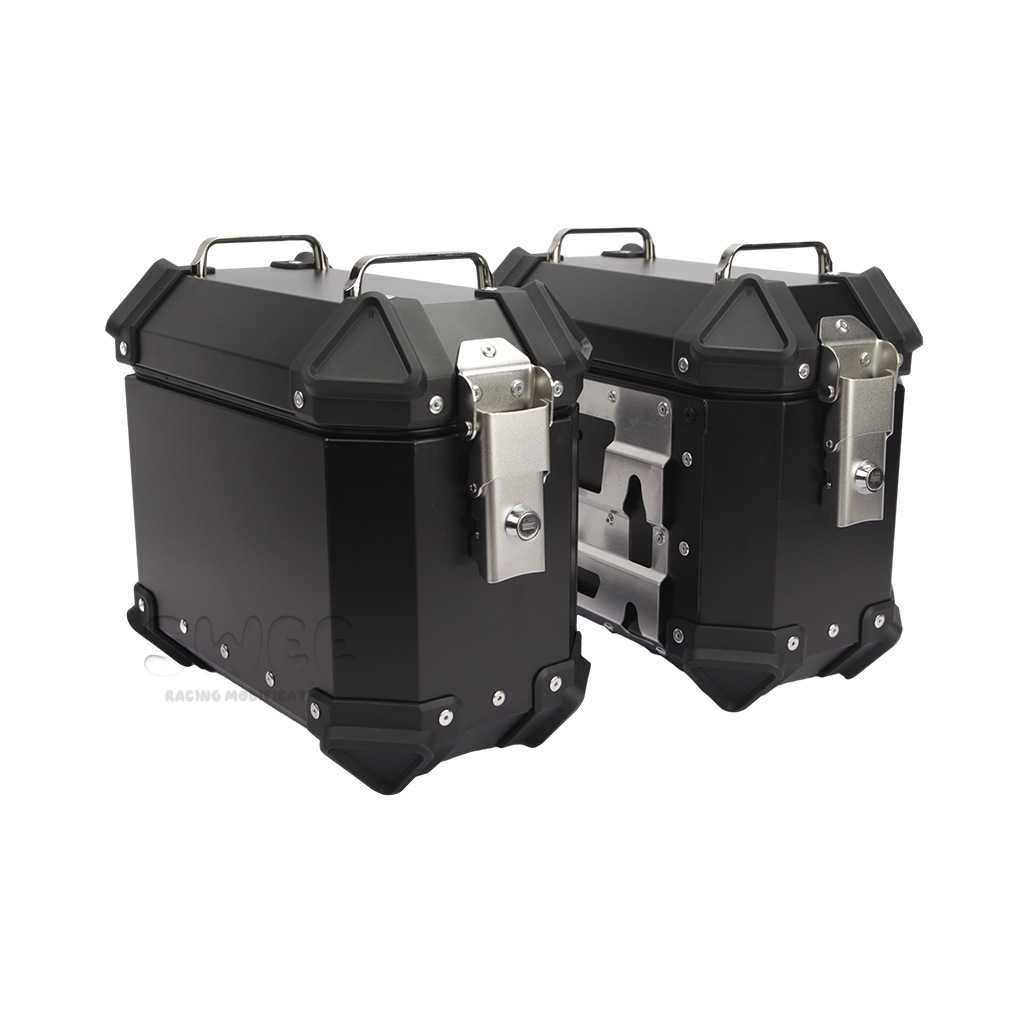 The New 18L Small-Capacity Motorcycle Aluminum Alloy Side Box Is Suitable for the Side Box and Trunk of the Niu Nine Electric Scooter