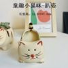 Cartoon flowerpot, ceramics, creative plant lamp, kitten, cat