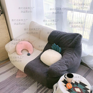 Lying and Lazy Sofa Tatami Double Small Apartment Rental House People's Nest Room Internet Celebrity ins Style
