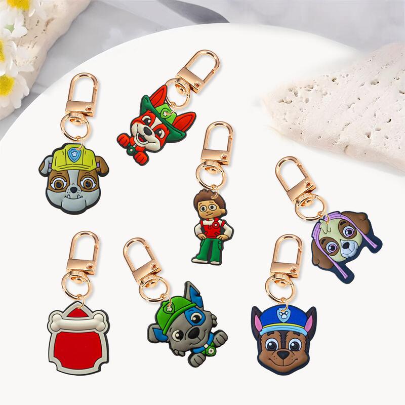 New Key Chain Pendant Accessories Paw Patrol Zi Alloy Keychain Tsy Bag Pendant Earphone Set Excellent