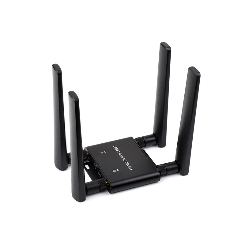 Плата расширения 5G донгл с четырьмя антеннами — интерфейс USB3.2, корпус из алюминиевого сплава, поддержка M.2 Key B