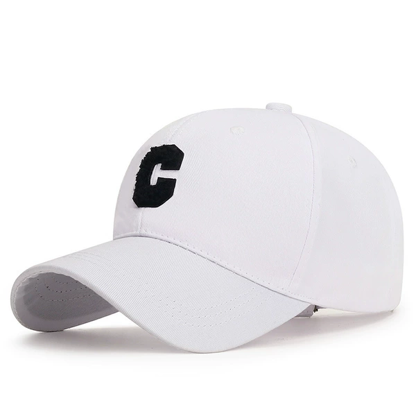 White baseball cap