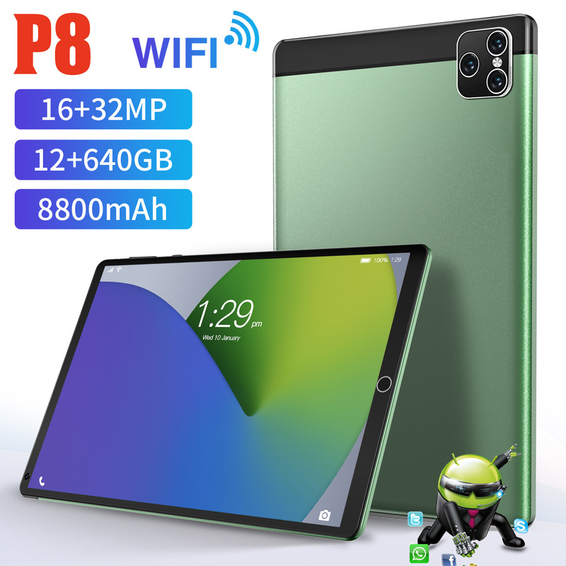8インチタブレットコンピュータ子供プレゼント学習機クロスボーダー電気商共通4G通話デュアルバンドWiFi携帯電話タブレット|undefined