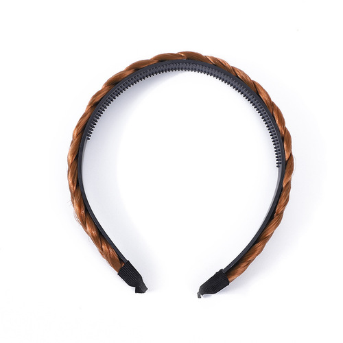 Korean Style Wigs, Bangs Wig Clips, Female Side Part Wig, Half Wig Head Curtain Hair Clips, Hair Braid Hairband Accessory Wholesale