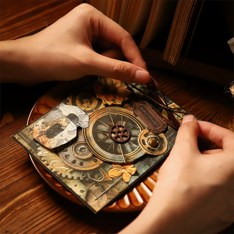 美好的一天 Материальная бумага коллаж коллекции серия junkjournal ретро трехмерный handbook коллаж стиль