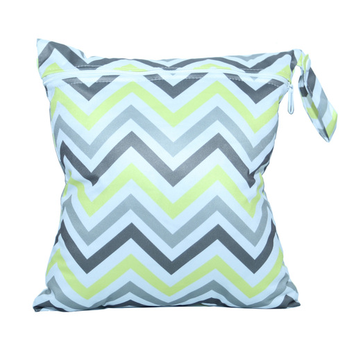 40 cartoon print patterns diaper bag with single zipper for babies, storage bag suitable for overseas e-commerce