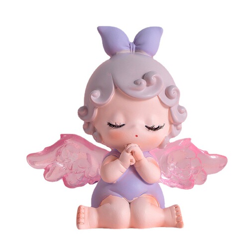 New Anne Angel Girl Blind Box Series Complete Set of Ornaments Princess Cake Decoration Doll Birthday Gift Figure