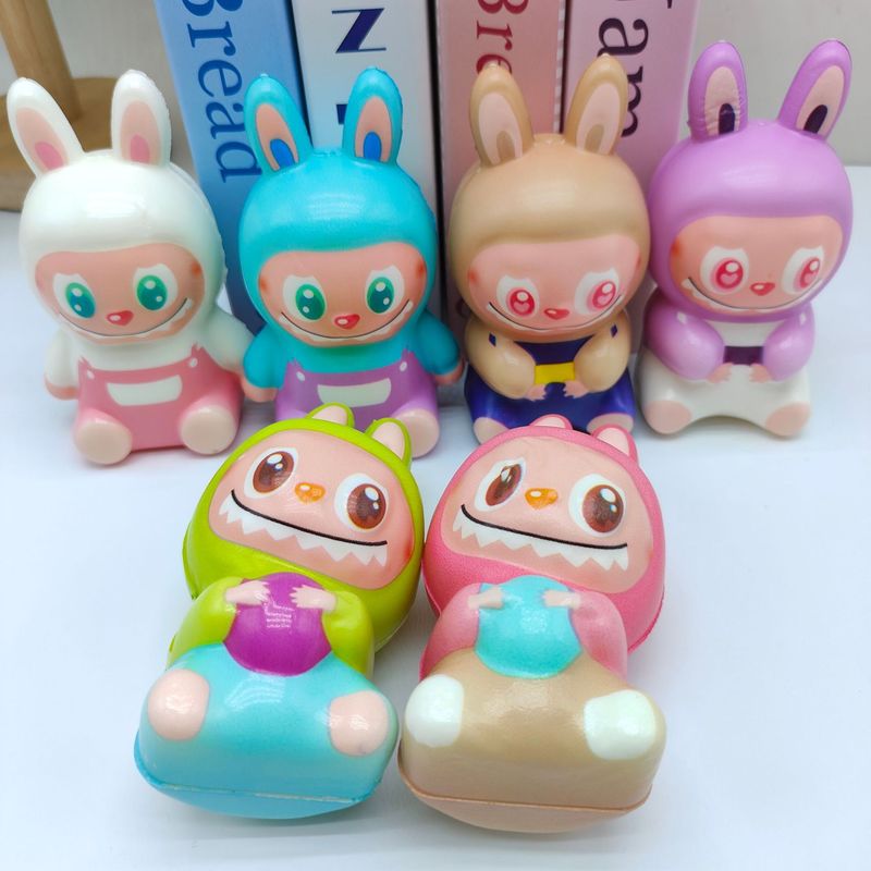 ミルクドラゴン ラブブ 超柔らかおもちゃ ネットで話題沸騰中 スローリバウンド 減圧グッズ 屋台卸売 ミルクドラゴン プッシュポップ|undefined