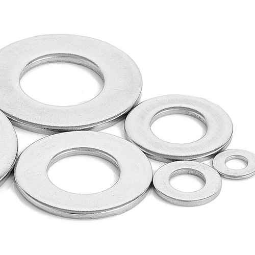 304 stainless steel gasket thickened screw flat washer metal iron round flat gasket flat washer M4/M5/M7/M8