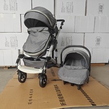 婴儿推车可坐可躺轻便折叠双向高景观新生儿童车宝宝手推车床