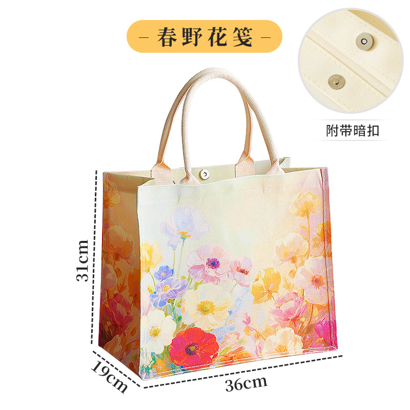 Bolsas de tela personalizadas, bolsas de lona de alta gama con impresión de logotipo, bolsas de lona laminadas promocionales escolares, culturales y creativas, bolsas tridimensionales hechas a medida image 16