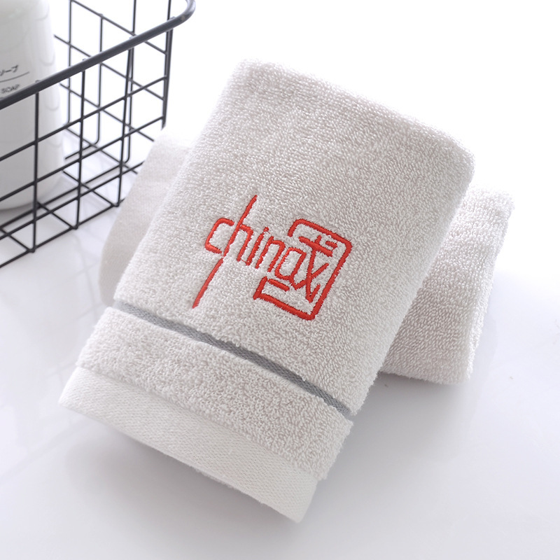 メーカー卸売32本の厚手の純綿タオル、吸水性があり、柔らかく肌に優しく、通気性のあるフェイスタオル、フェイスタオル|undefined