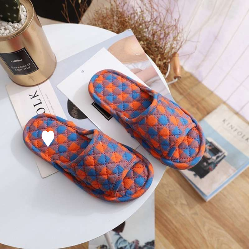 여성용 노란색 체크무늬 천 베이스 [입자 없음]