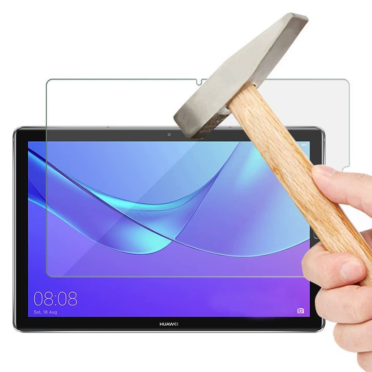 Защитная плёнка для экрана Huawei MediaPad 10.8 MatePad 12.6 с закалённым стеклом, плоский дисплей, высокая чёткость