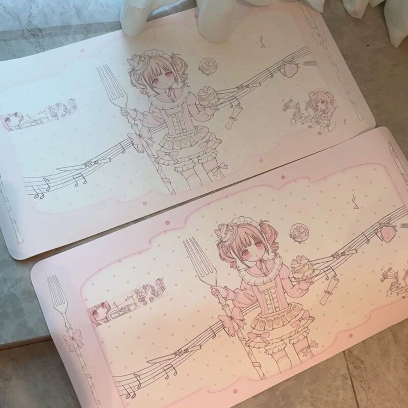 少女心皮革桌垫耐脏家用ins简约装饰餐垫萌萌餐垫装饰桌垫子代发|undefined