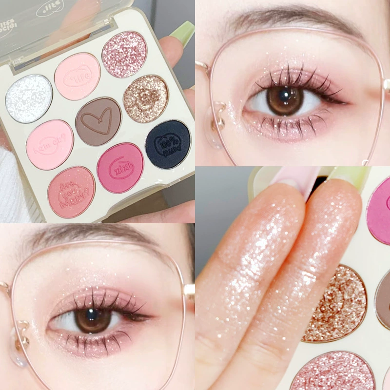 Make-up xixi graffiti log Jiu цвет теней для век жемчужное сияние светлый пельмень блиц дневная низкая насыщенность белая кипяченая вода первая любовь