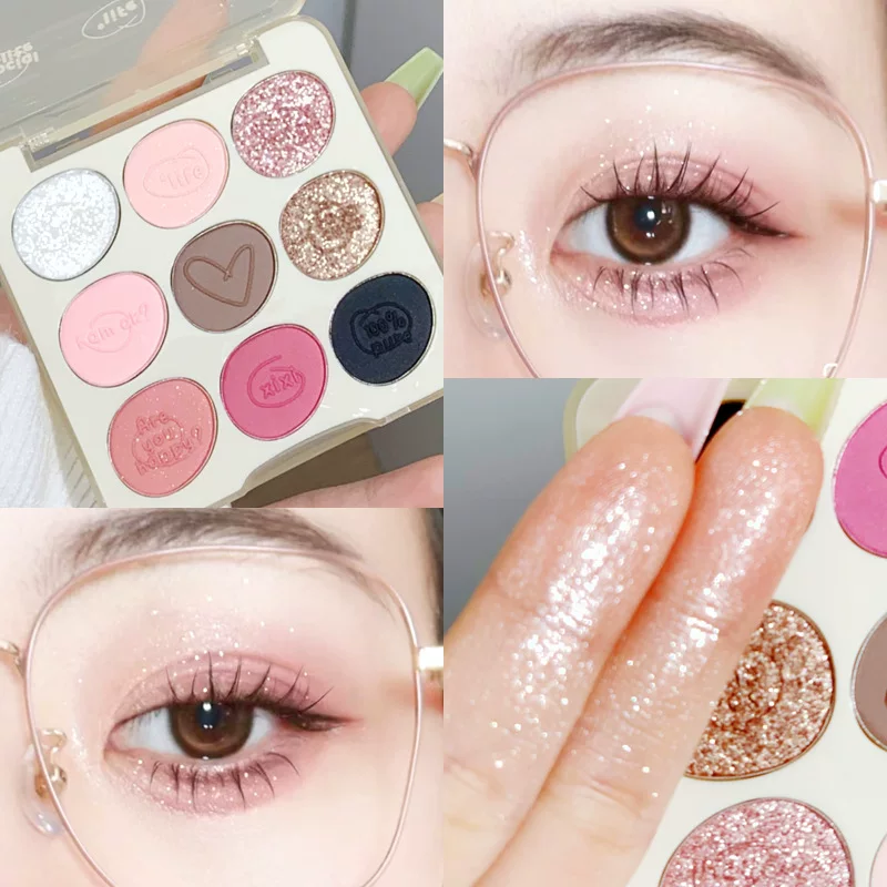 Make-up xixi graffiti log Jiu цвет теней для век жемчужное сияние светлый пельмень блиц дневная низкая насыщенность белая кипяченая вода первая любовь