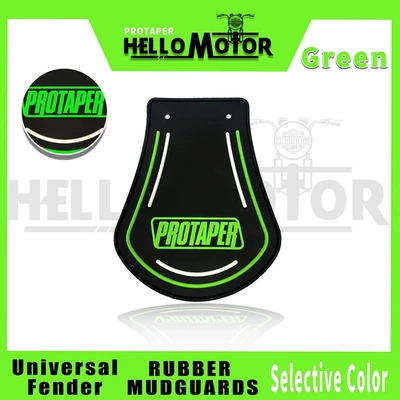 Front and Rear Mudguards | Electric vehicle foot mat - green