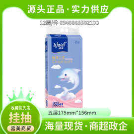 维迪抽纸挂式抽纸悬挂抽纸底部抽卫生餐巾纸多功能可湿水亲肤柔韧