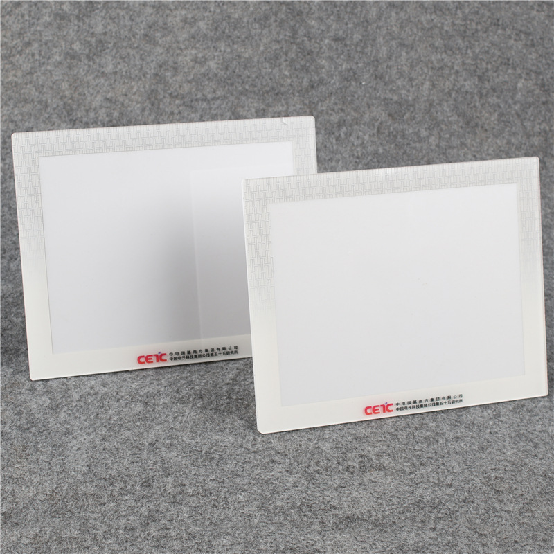 定 制亚克力台卡t型桌面立牌a4抽拉台牌强磁透明菜单价格桌签加工